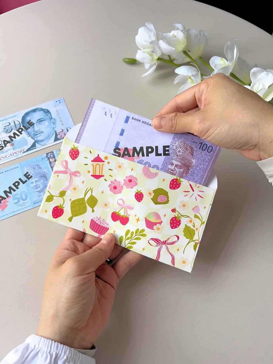 Sampul Raya Premium Tebal Exclusive Money Packet 10pcs 170cm x 9cm ...