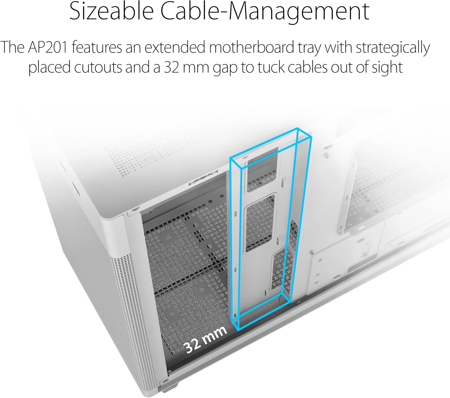ASUS Prime AP201 MicroATX Case (Support Radiator Up to 360 mm and ...