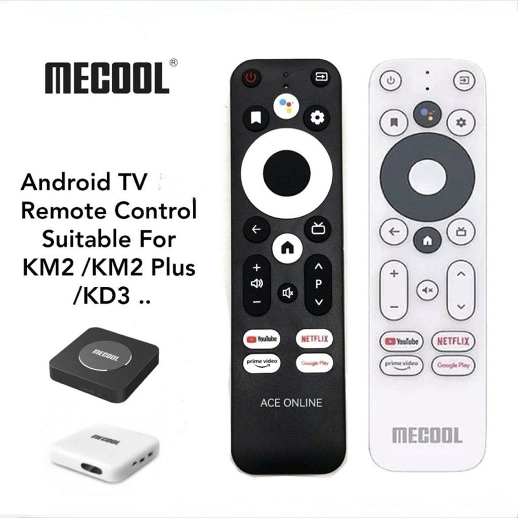 Mecool Android TV Remote Control Suitable For KM2 /KM2 Plus /KD3 Nvidia ...