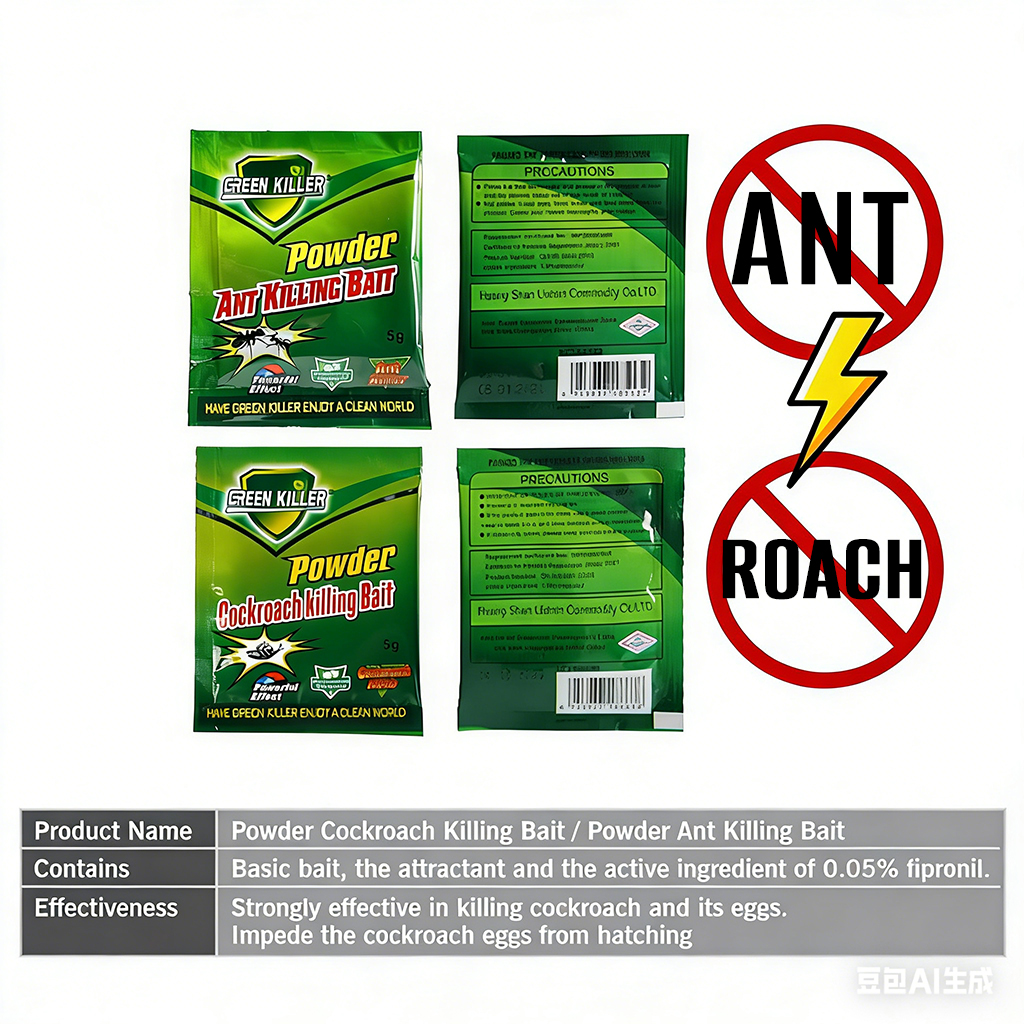 Powder Cockroach / Ant / Mouse Bait Hot Selling Effective Insect Killer ...