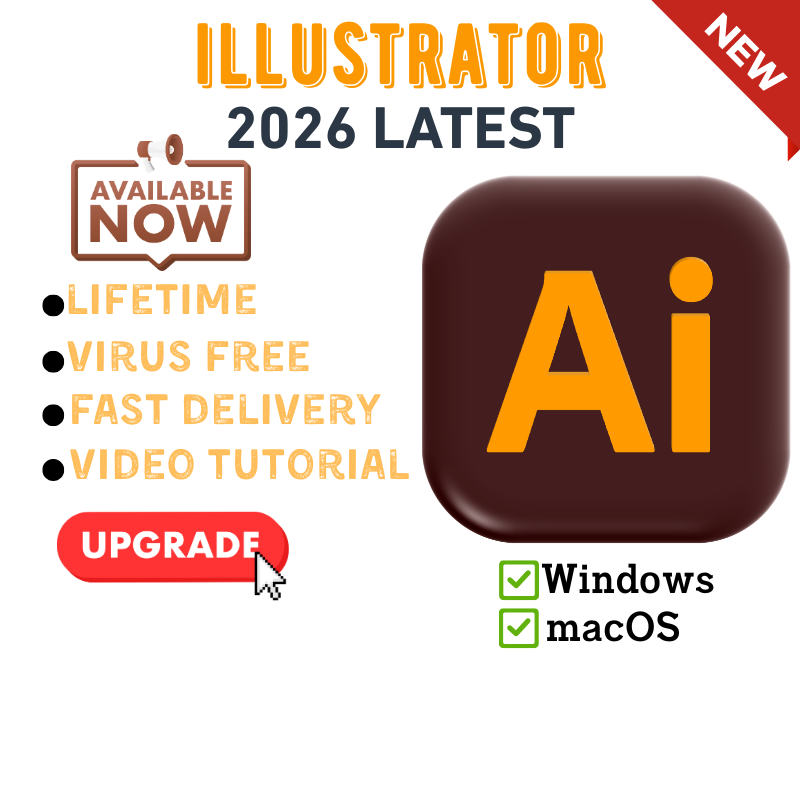 Illustrator 2026 Latest with Installation Tutorial (Windows/macOS ...