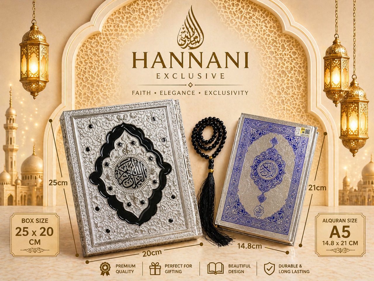 PREMIUM SET AL QURAN HANTARAN METAL BOX BELI UNTUK HADIYA EXCLUSIVE ...