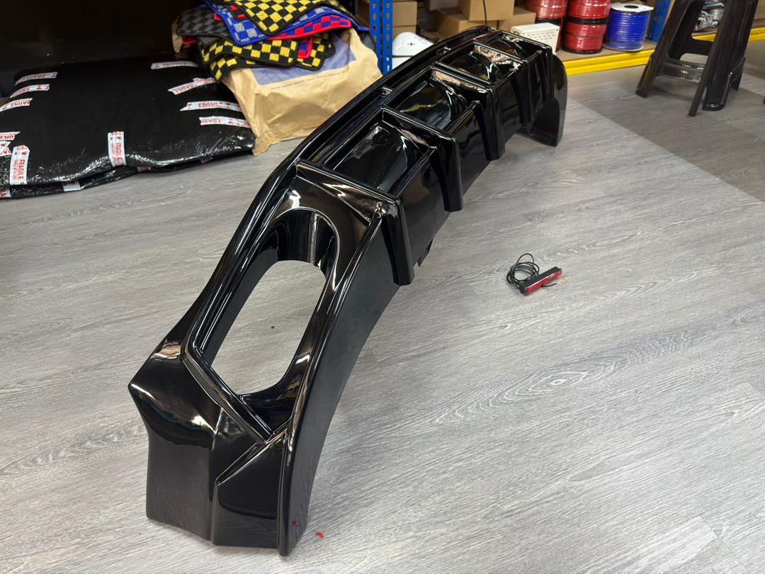 All New Proton X50 Facelift RC Rear Diffuser | F1 Style Abs Material ...