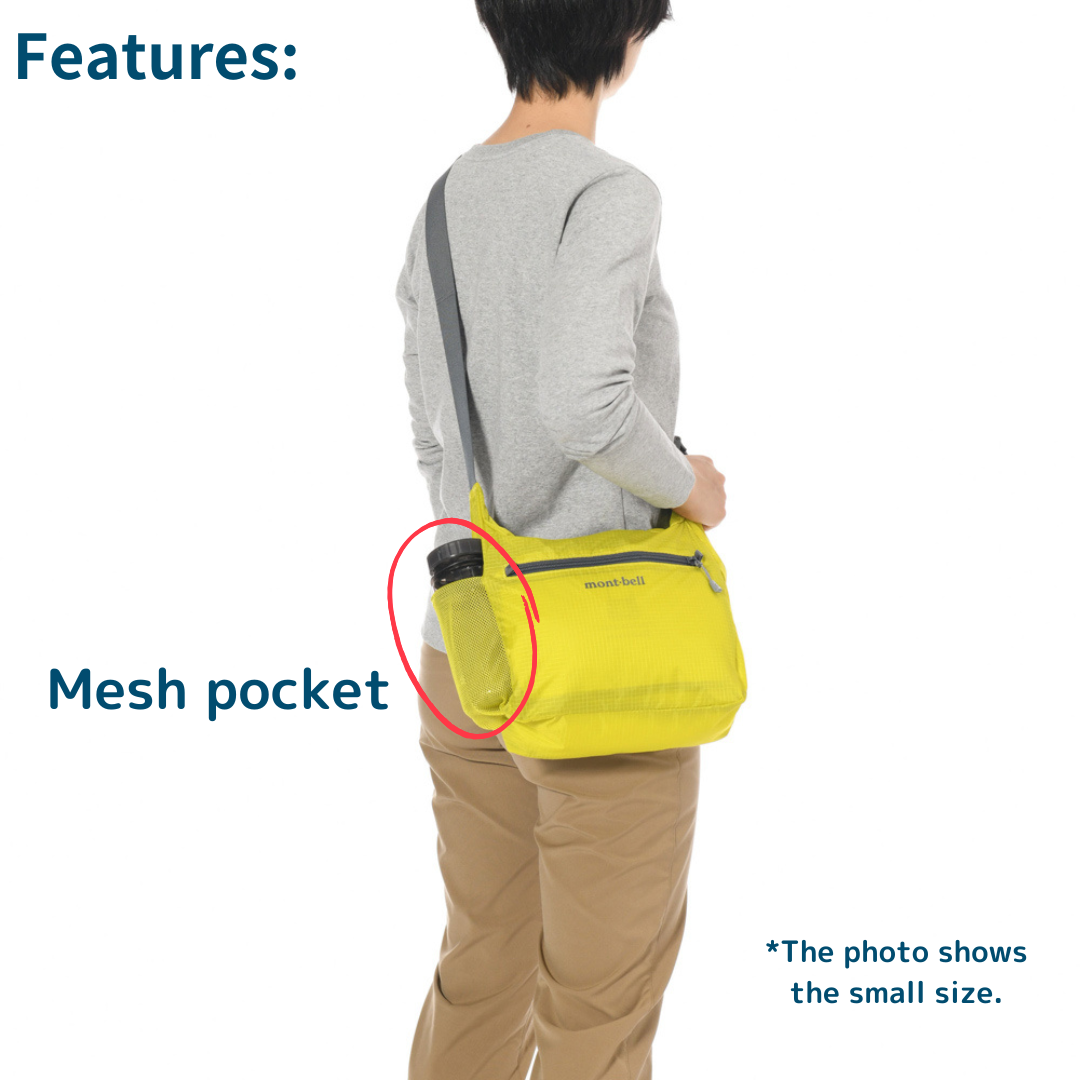 montbell Pocketable Light Shoulder S Crossbody Bag Packable Lightweight ...