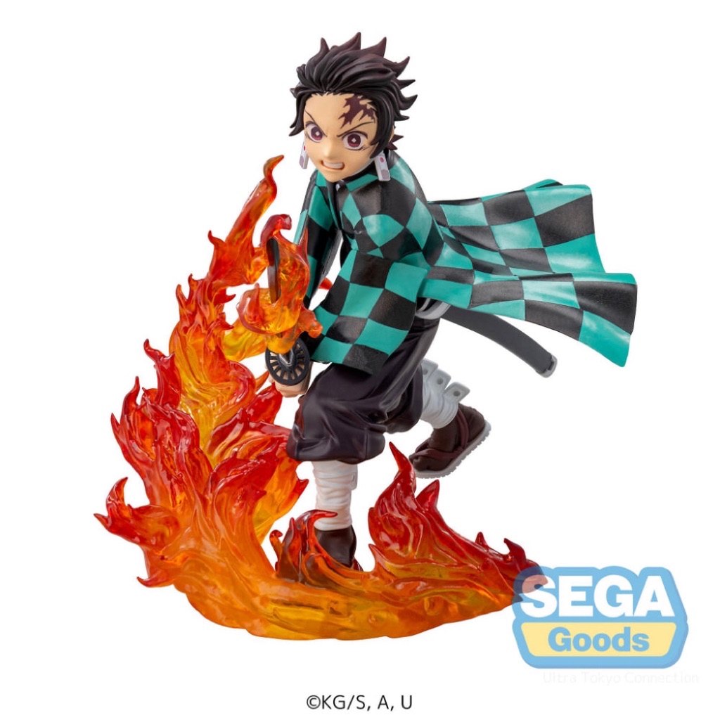 SEGA Demon Slayer: Kimetsu no Yaiba Xross Link Tanjiro Kamado Figure ...