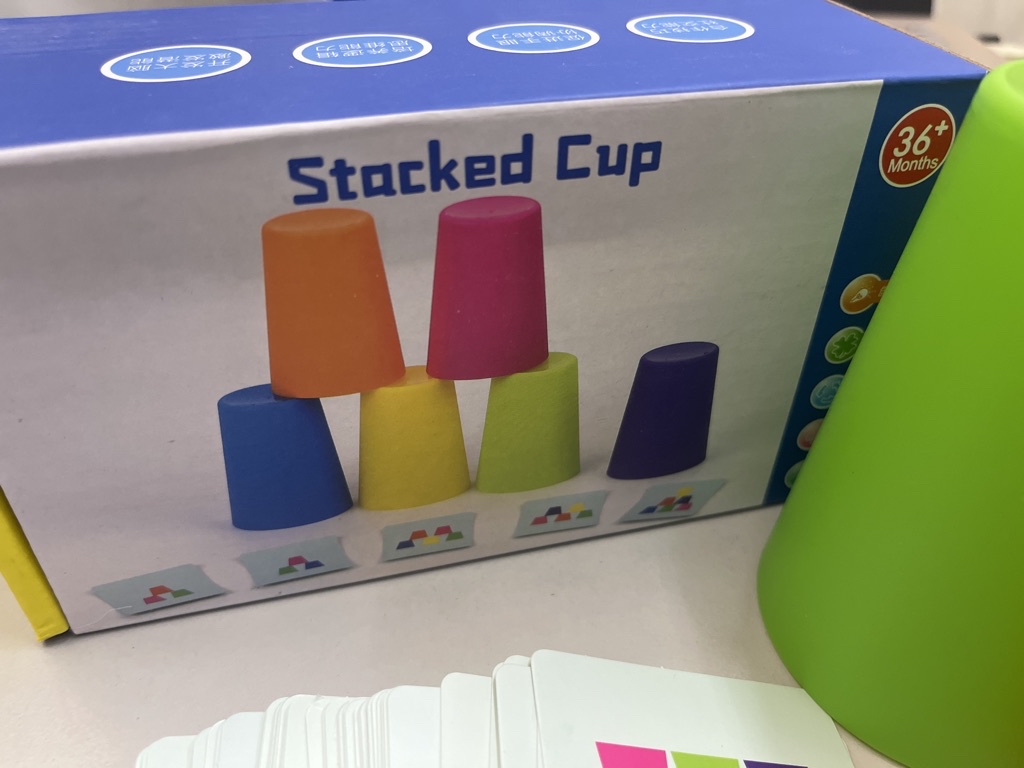 Stacking Cups Baby Educational Battle Speed Game Training Children ...