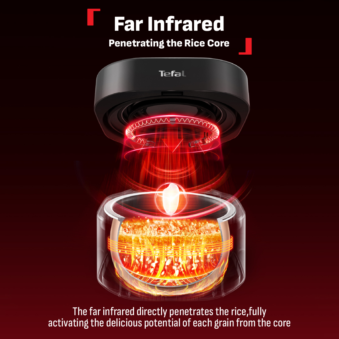Tefal Far Infrared IH Rice Cooker (1.5L) RK8868 | Shopee Malaysia