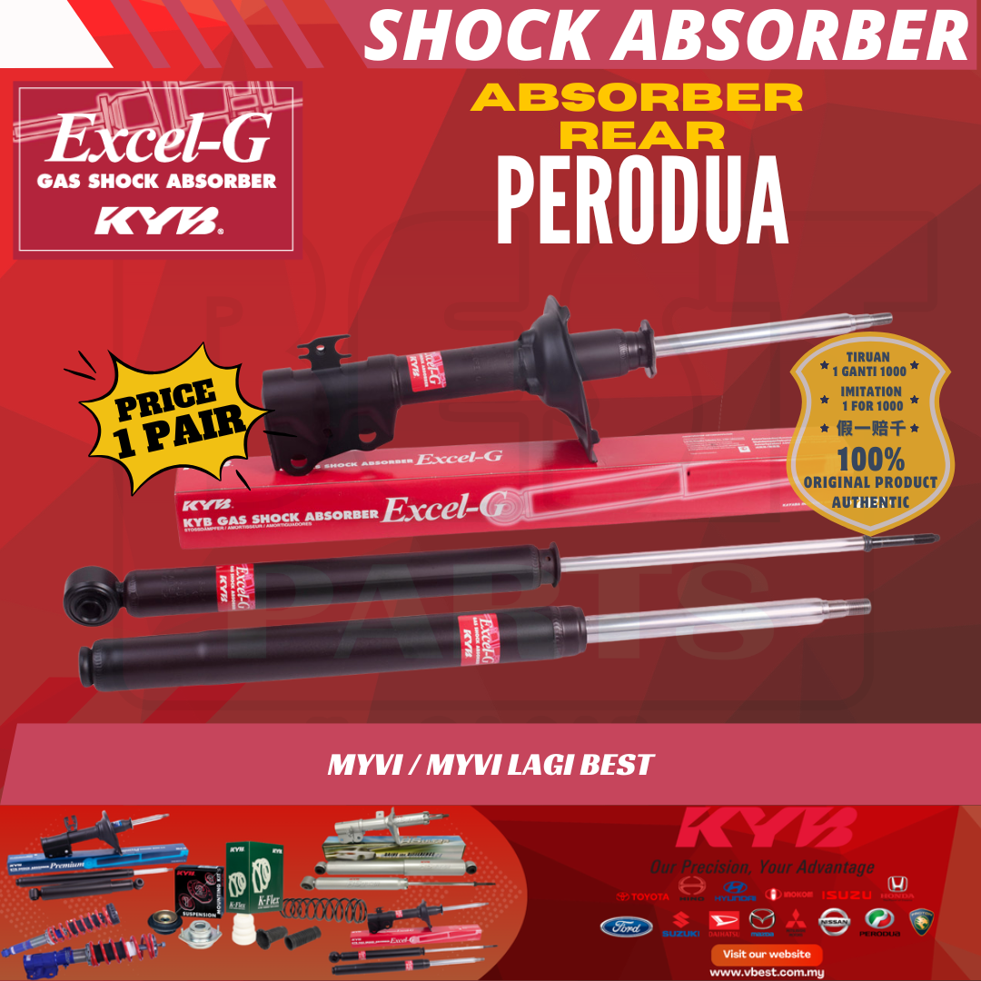KYB Excel-G Suspension Shock Absorber 341613 KYB Excel-G Suspension Shock Absorber 341613