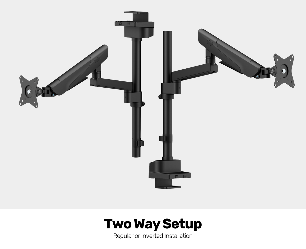 the Aryl™ Flex Inverted Single Monitor Arm | Shopee Malaysia