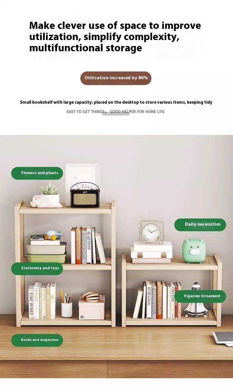 Multi-layer storage rack, desk rack, miscellaneous rack/Shelves 收纳置物架 ...