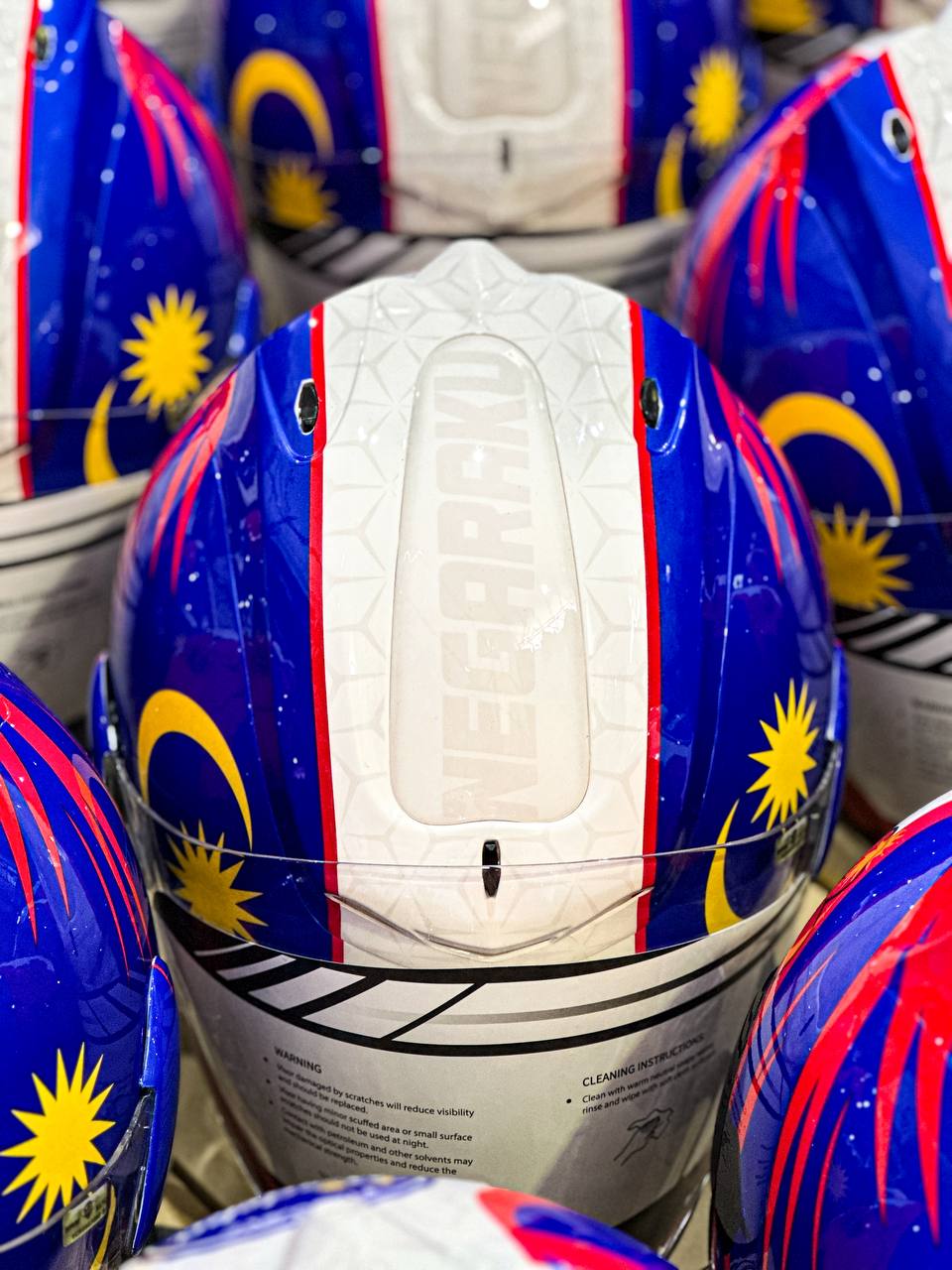 MERDEKA EDITION (HELMET ARC RITZ MERDEKA 68) - VISOR COLOR TIDAK ...