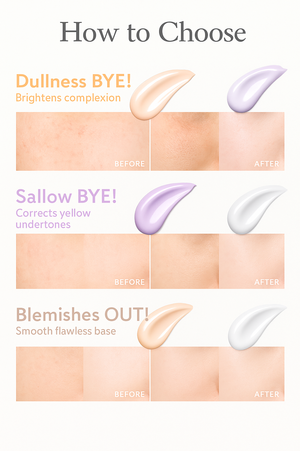 1028 Dew Block Ultra Longwear UV Primer [4 Colors] | Color correction ...