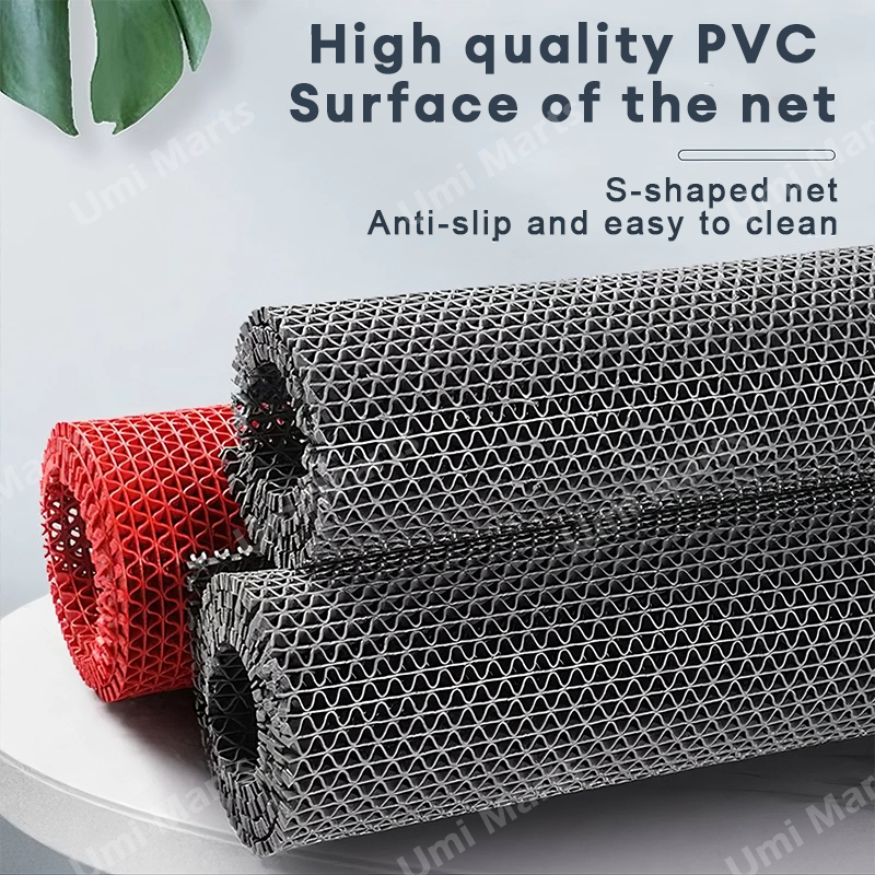 Non Slip Mat PVC Drainage Floor Soft Anti Slip Rubber Mat Toilet Pool ...