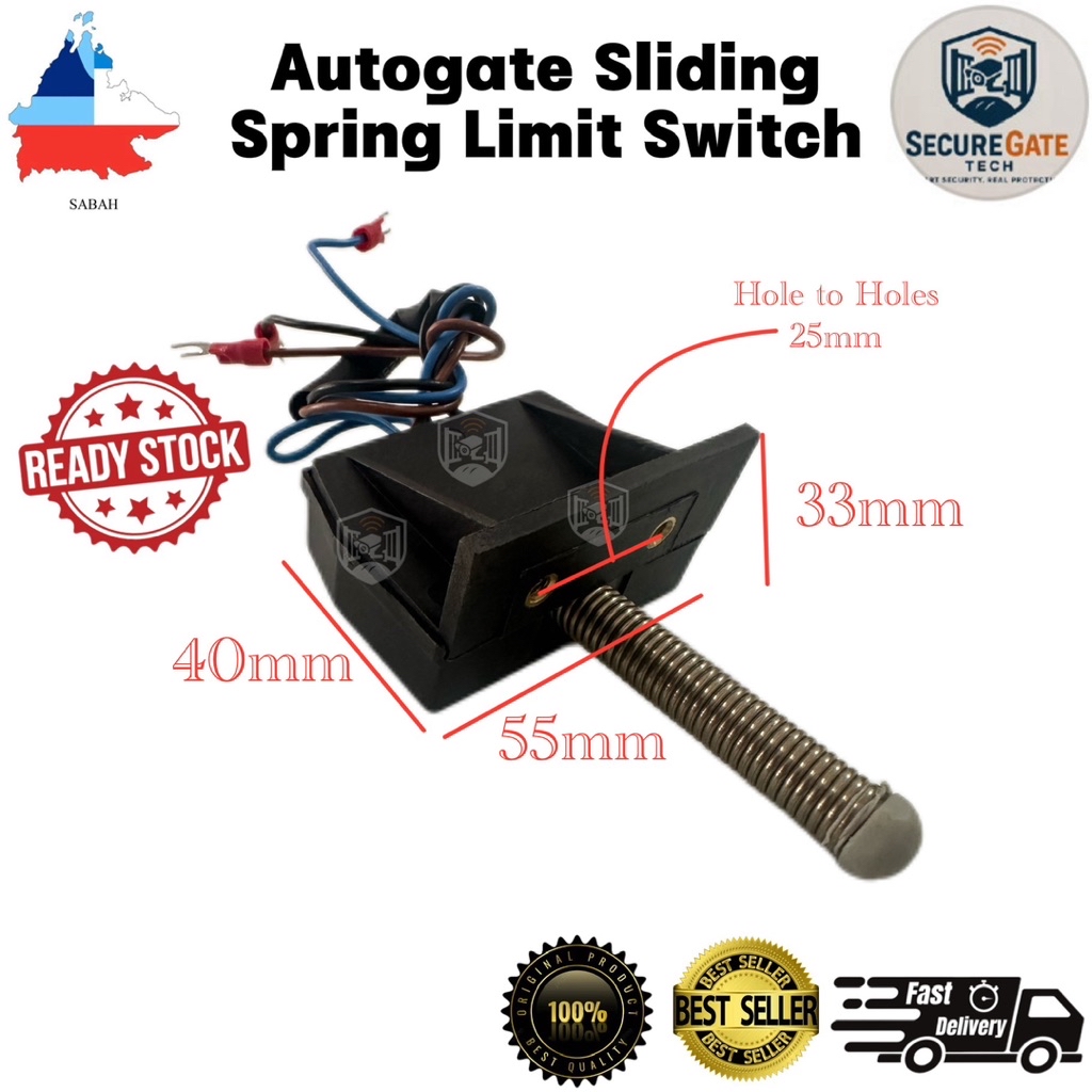 Autogate Spare Parts / Autogate Sliding Spring Limit Switch | Shopee ...