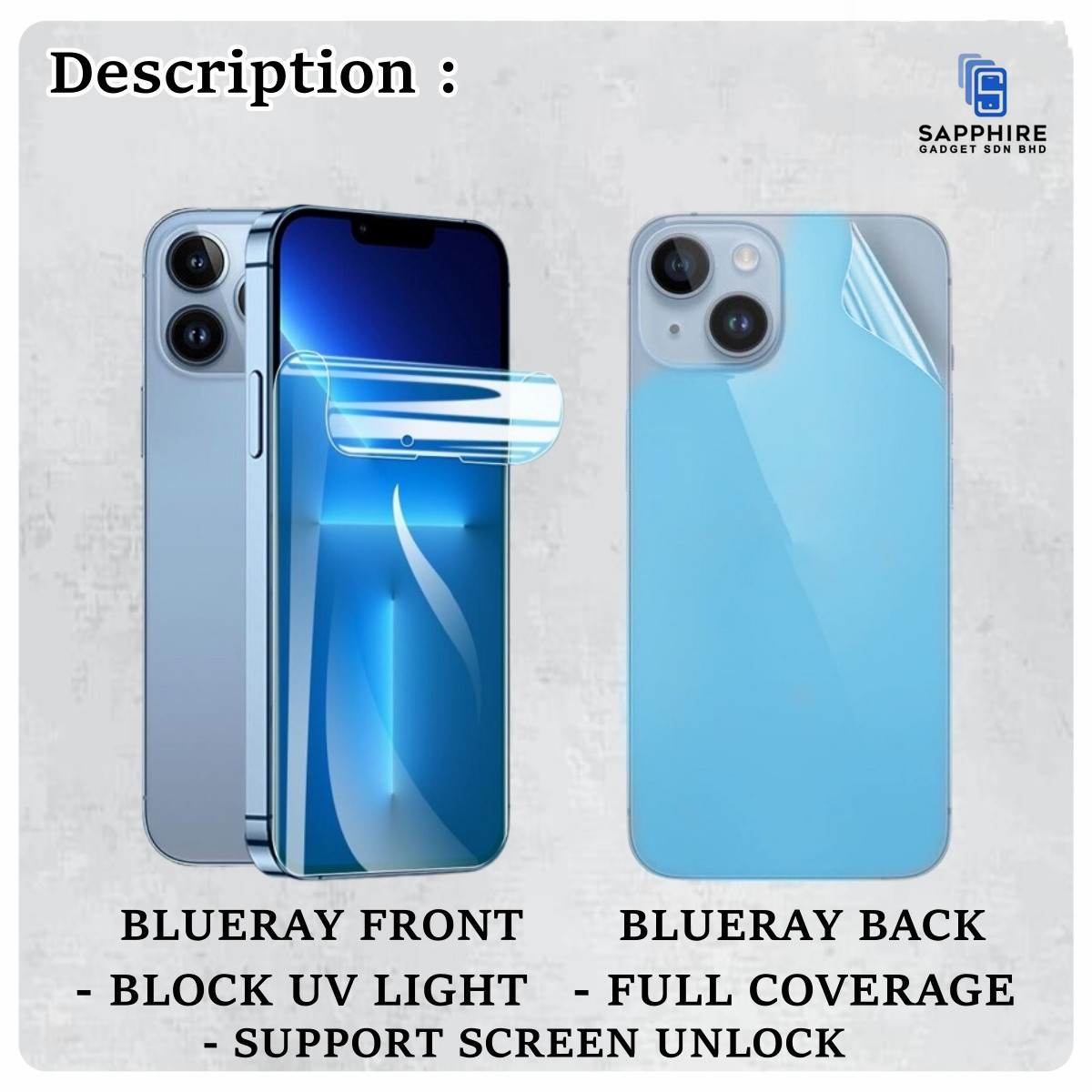 Hydrogel Front + Back Screen Protector for Samsung S25 FE / S25 Ultra ...