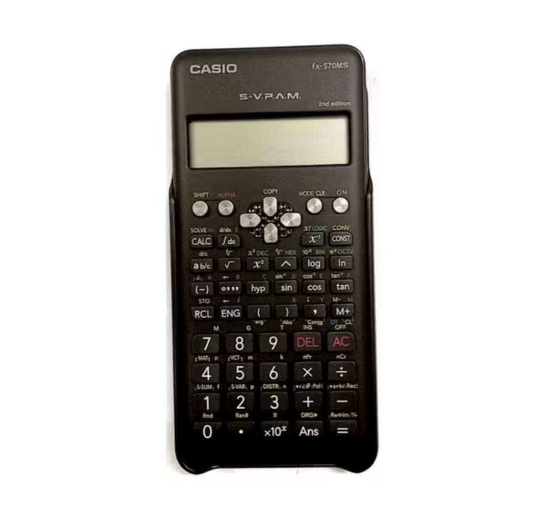 CASIO FX-570MS-2 STANDARD SCIENTIFIC CALCULATORS (2ND EDITION) WITH 2 ...
