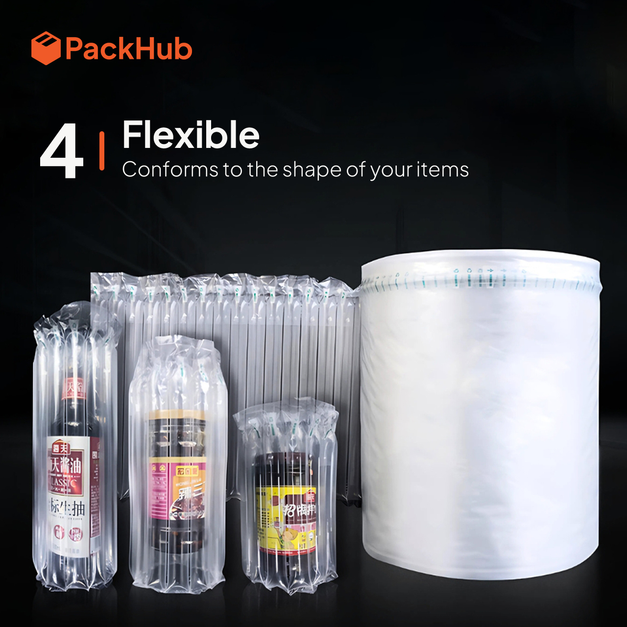 50m Air Inflatable Shockproof Cushion Udara Bubble Wrap Roll Ecom ...