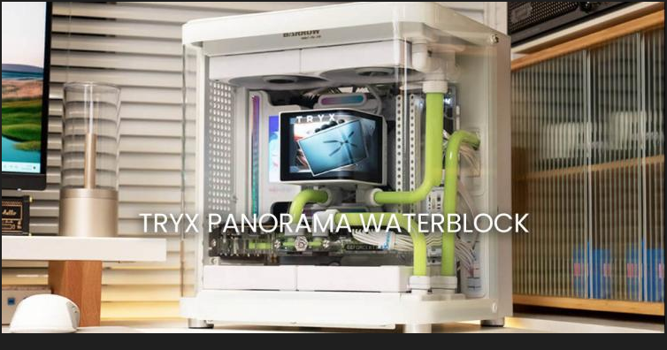 TRYX PANORAMA WB Customized Liquid Cooling Water Block For CPU - Black ...
