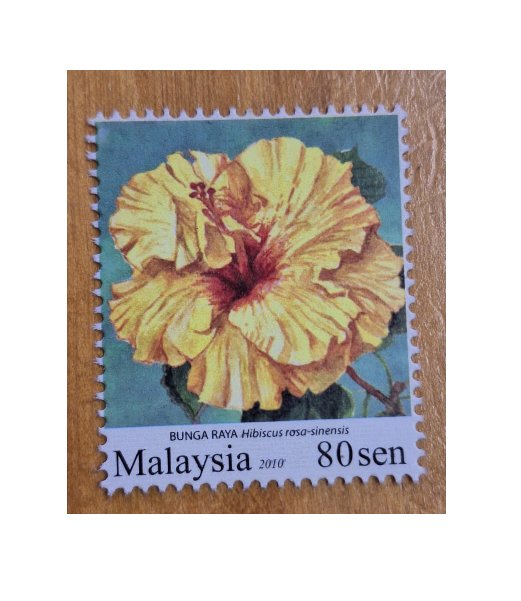 Malaysia 2010 Garden Flower Bunga Taman Postage Stamp MNH Hibiscus ...