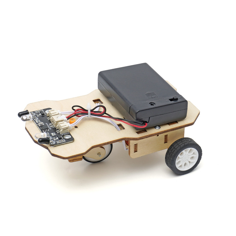 Following Car DIY Smart Sensor Robot STEAM robotics set RBT sains bahan ...