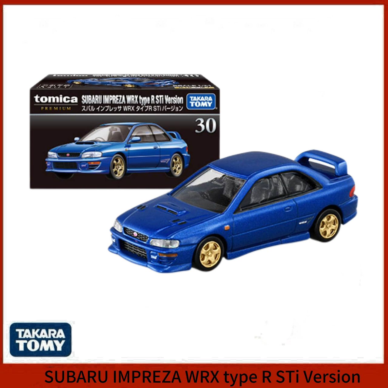 Subaru Impreza WRX Type R Sti Version 30 Tomica Premium Unlimited ...