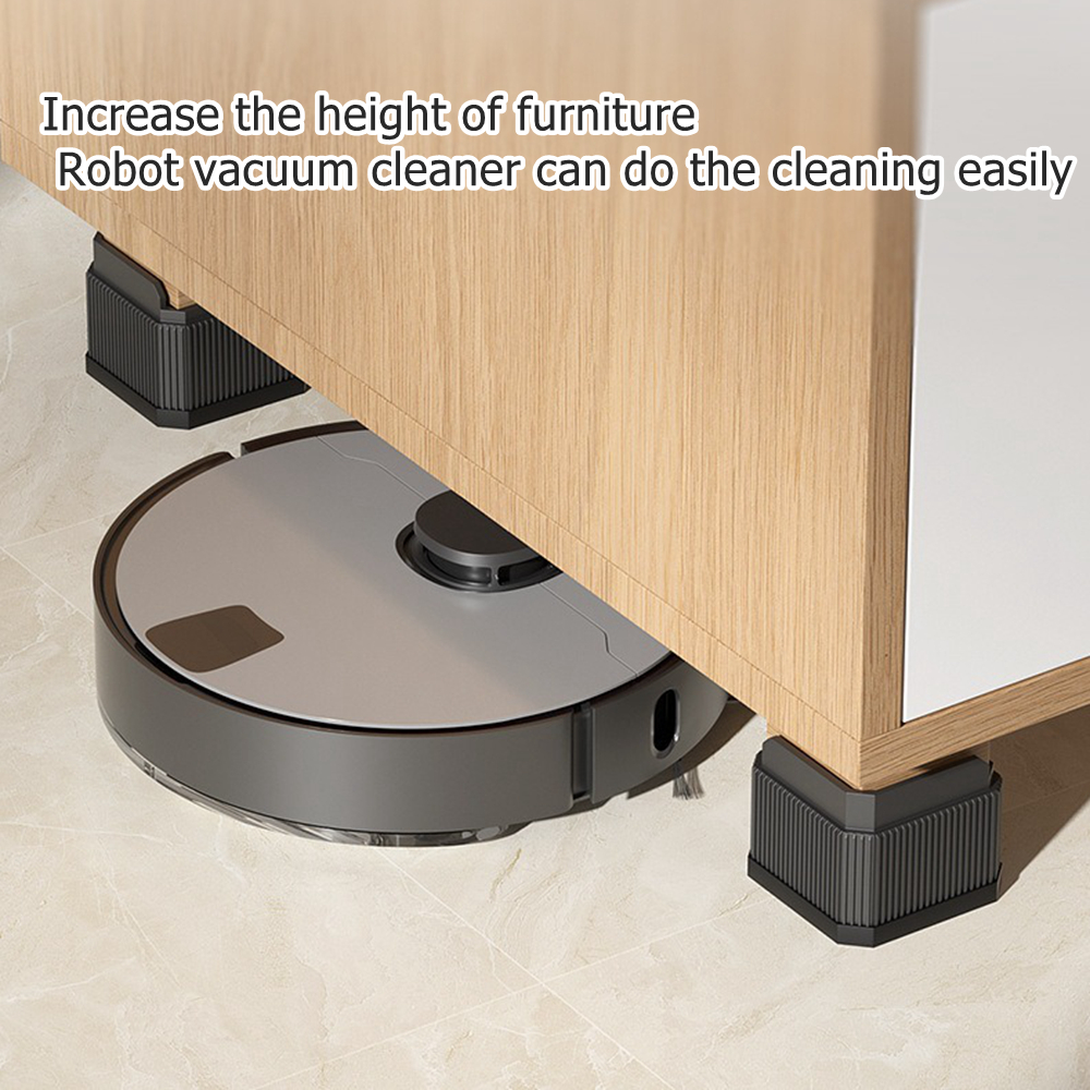 4pcs Bed Foot Increase Table Height Raiser Furniture Sofa Washing ...