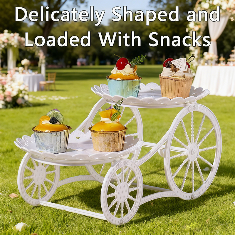 2/3 Tier Wedding Dessert Display Rack Tray Cupcake Cake Stand Plate ...