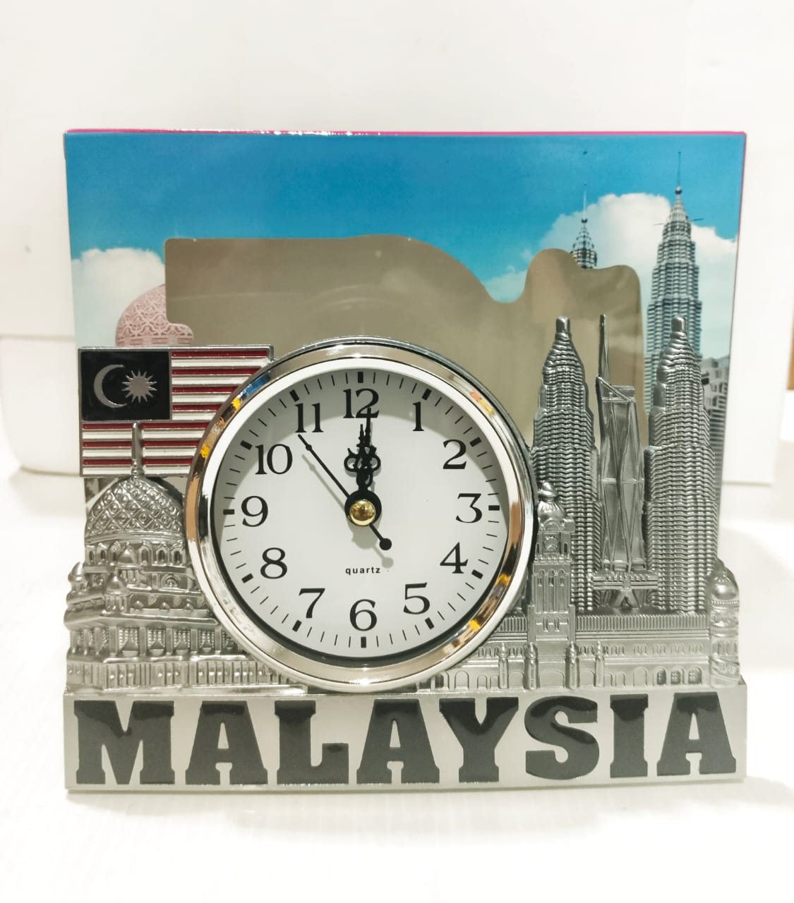 Petronas Twin Tower Desktop Clock Malaysia Souvenir | Shopee Malaysia