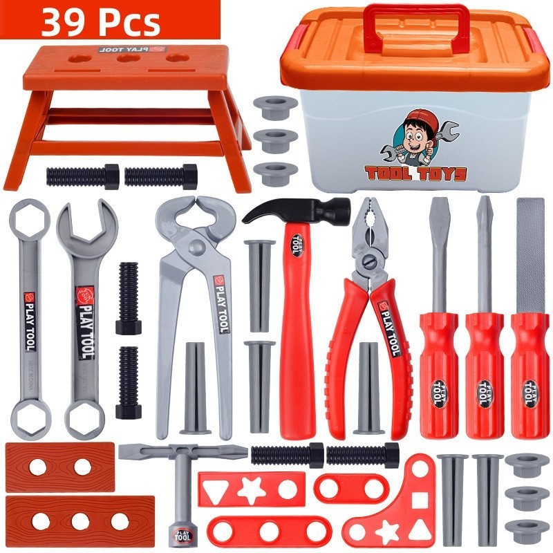 【24h】230pcs Building Blocks Children Electric Drill Toy Set Screw ...