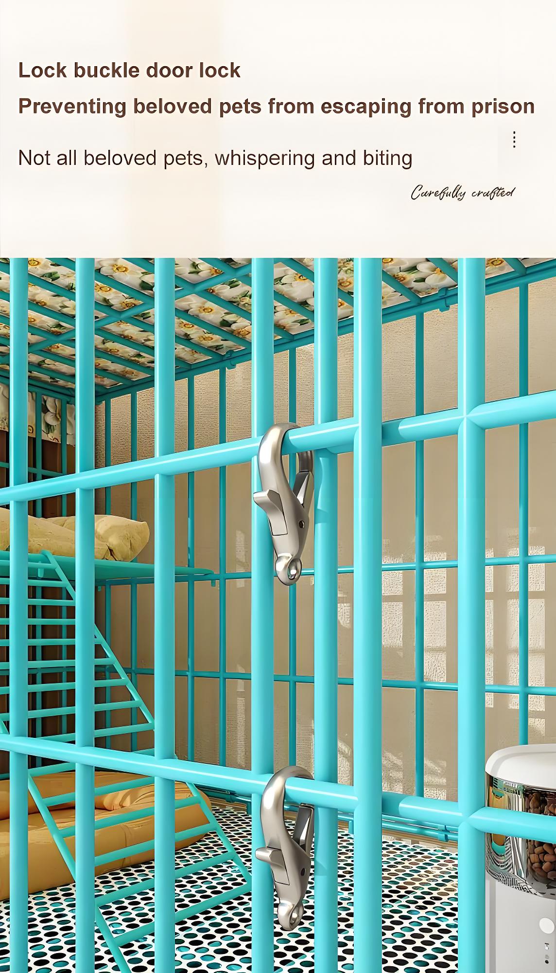 Selangor Stock 2 Feet Cat Cage 2 DOOR 2 Level /Sangkar Kucing 2 Tingkat ...