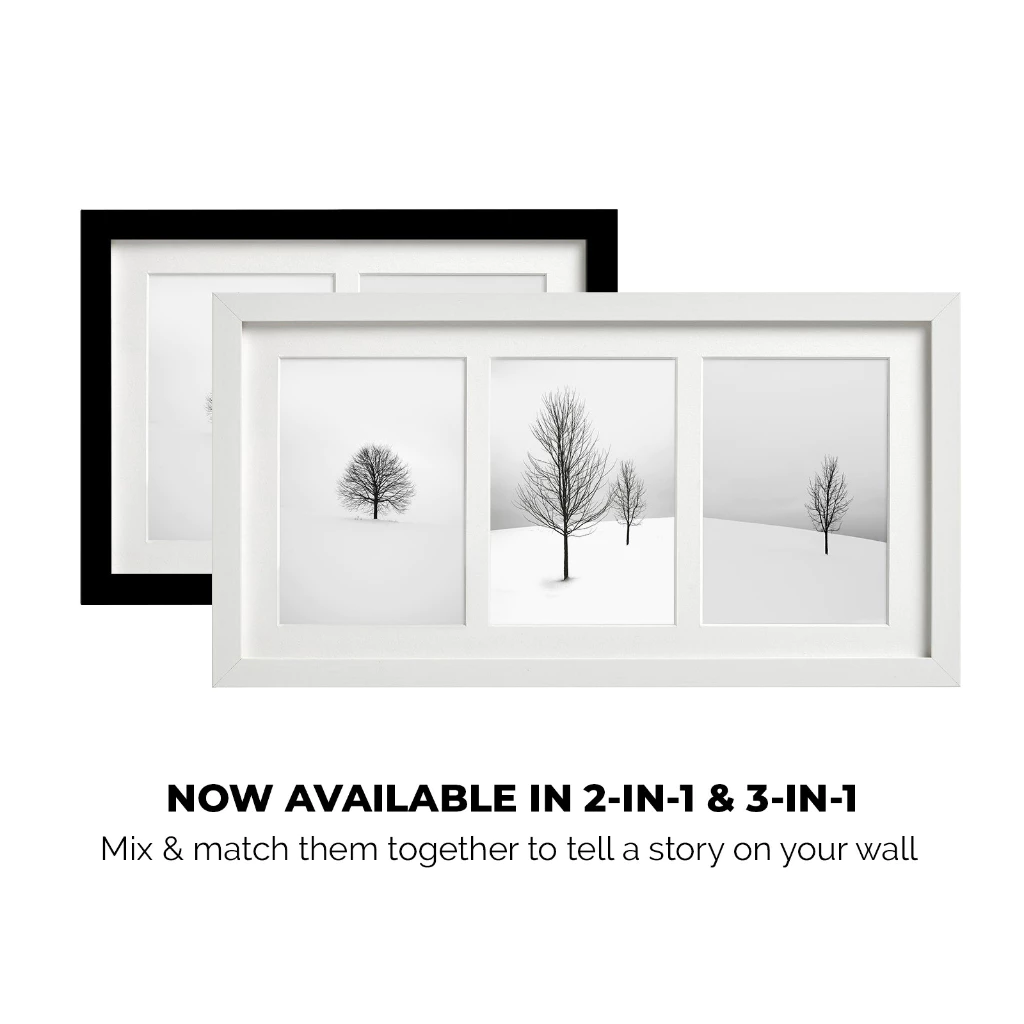 PIX | 2 & 3-IN-1 Photo Frame Contemporary 4R Photo Frame Fitting 2-3 4R ...