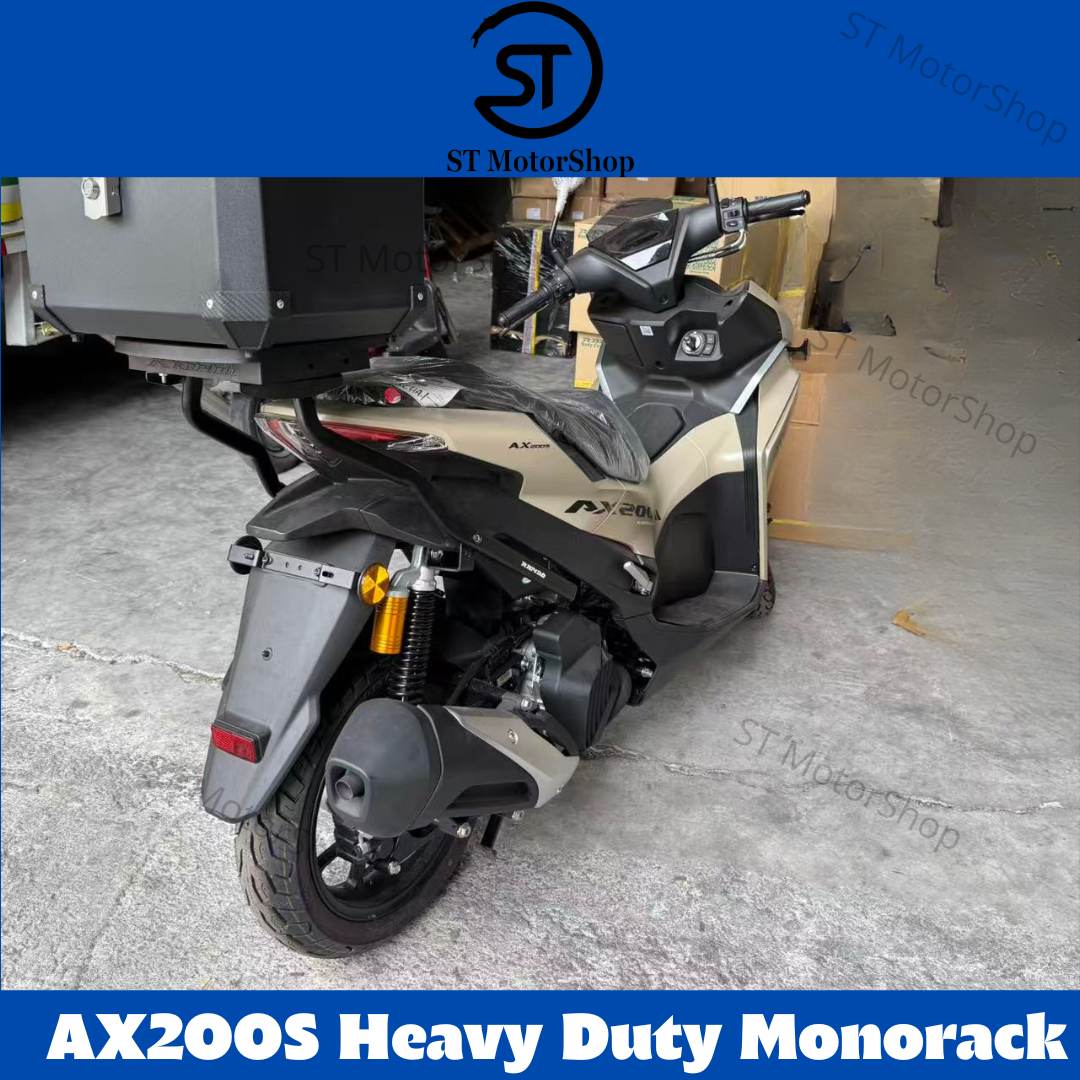 RAPIDO Heavy Duty Mono Rack J AX200s Monorack QJMOTOR AX200S Rear Rack ...