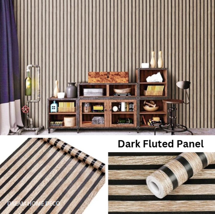 45cm x 10m Kertas Dinding Panel Kayu - Pelekat Perabot | Self-Adhesive ...