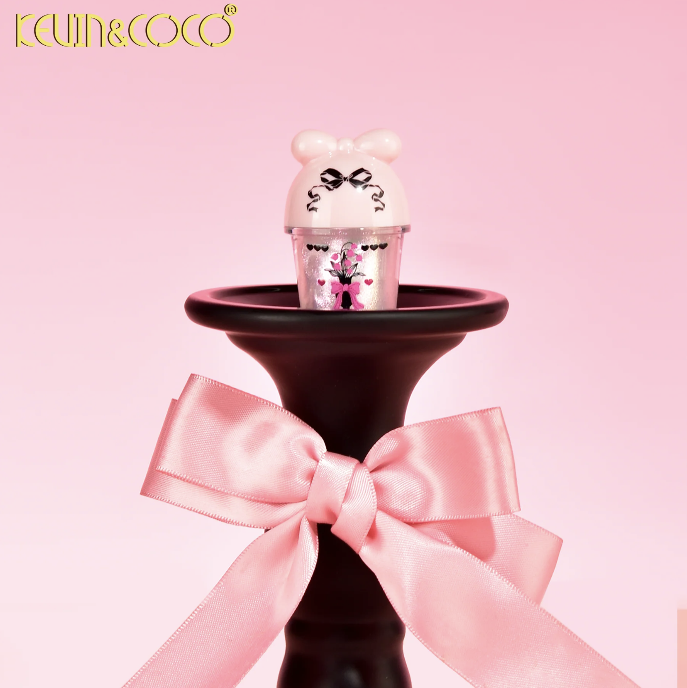 Kevin&Coco Cute Pink Rabbit Lipgloss Makeup Cosmetic | Shopee Malaysia