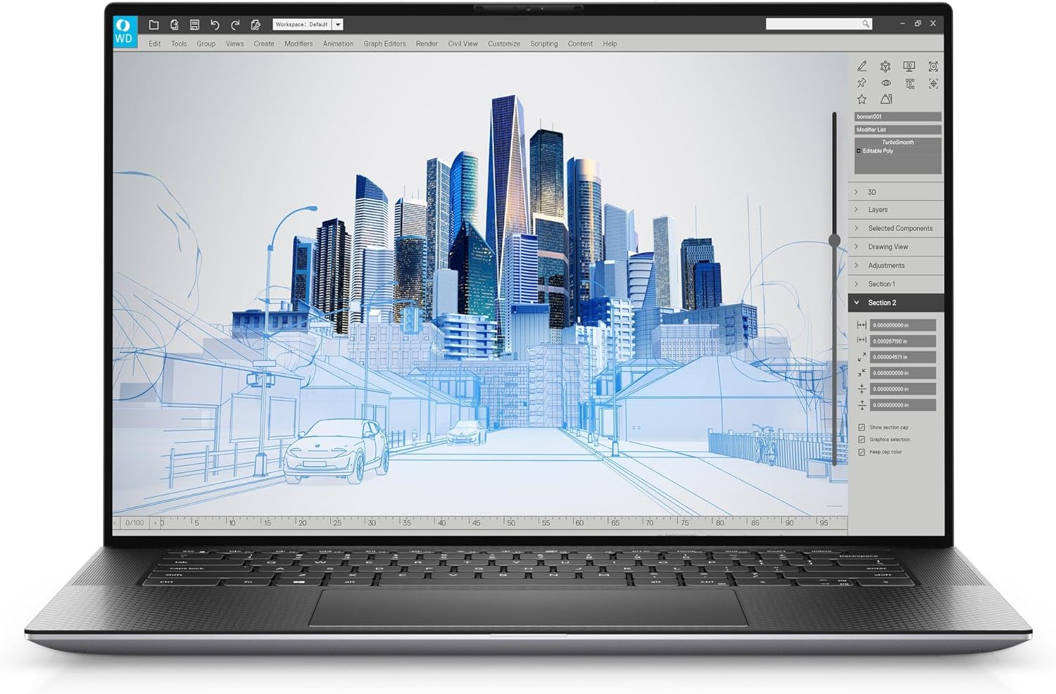 Dell Precision 5560 Engineering Workstation Core i7 11th Gen 32GB RAM ...