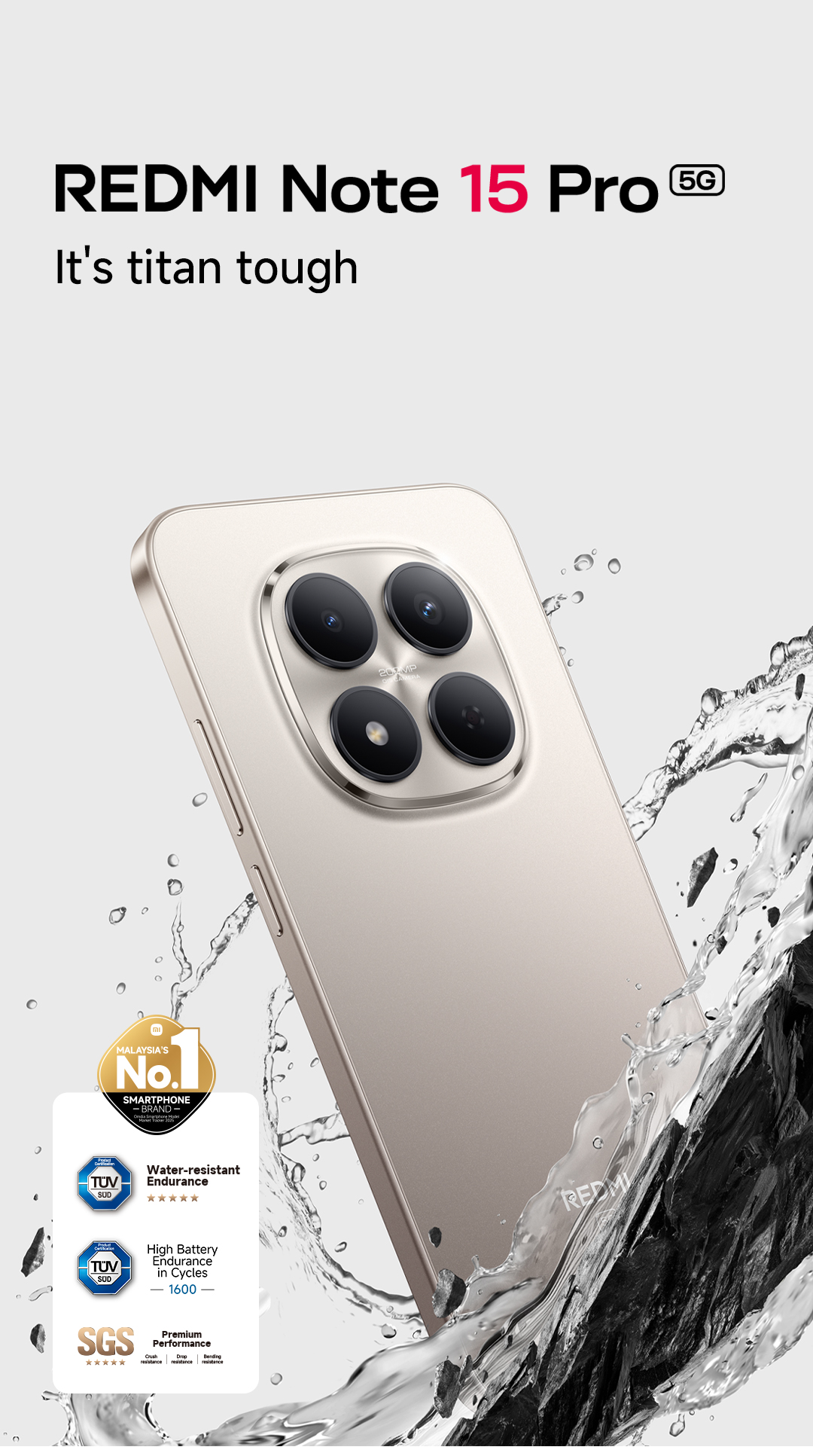 Xiaomi Redmi Note 15 Pro 5G (8GB+256GB/512GB) Xiaomi Malaysia Set ...