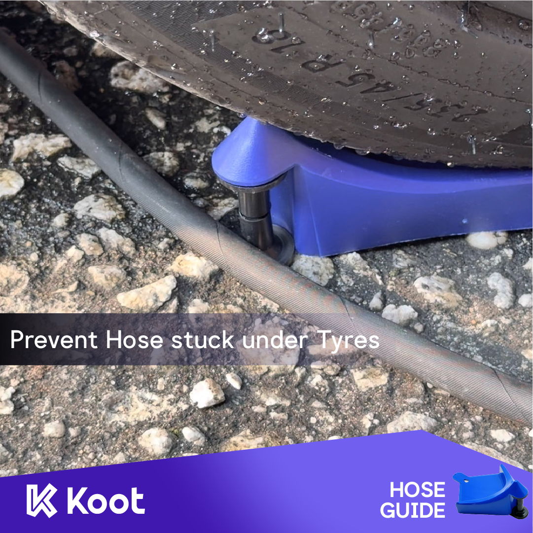 Koot Car Hose Guide Hose Roller Water Pipe Guide Anti Tangling Tools ...