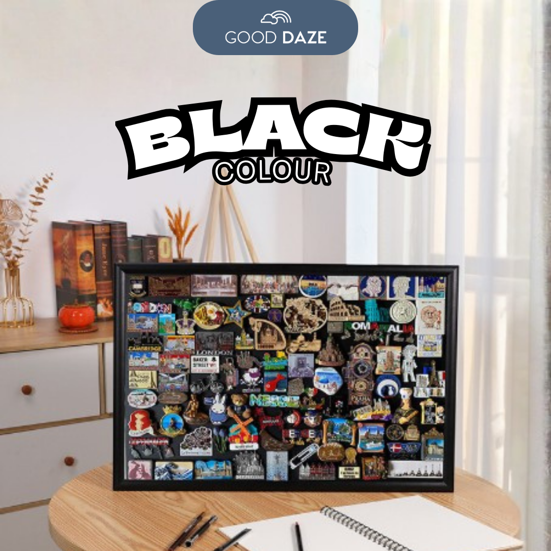 GOOD DAZE Blackboard Magnetic Wall Retro Message Board Magnet Chalk ...