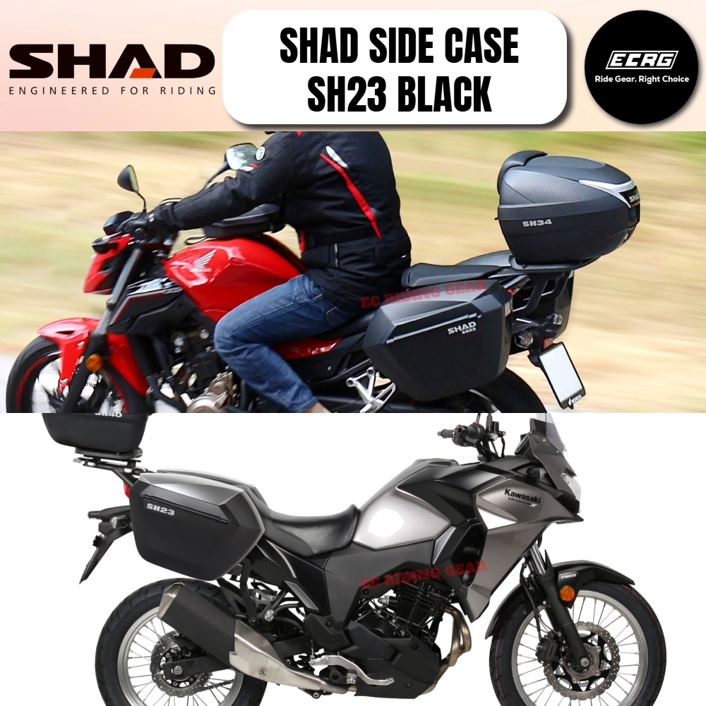 SHAD SH23 SIDE CASE FOR HONDA/YAMAHA/KAWASAKI/SUZUKI/BMW/KTM | Shopee ...