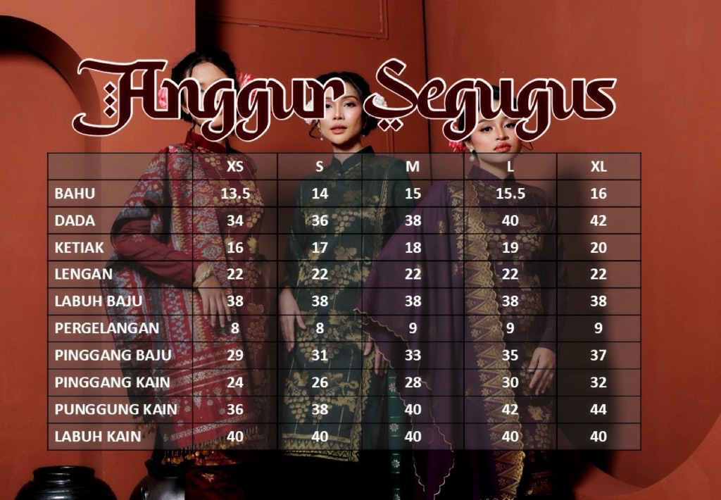 ANGGUR SEGUGUS;KURUNG MODEN CEKAK MUSANG | Shopee Malaysia