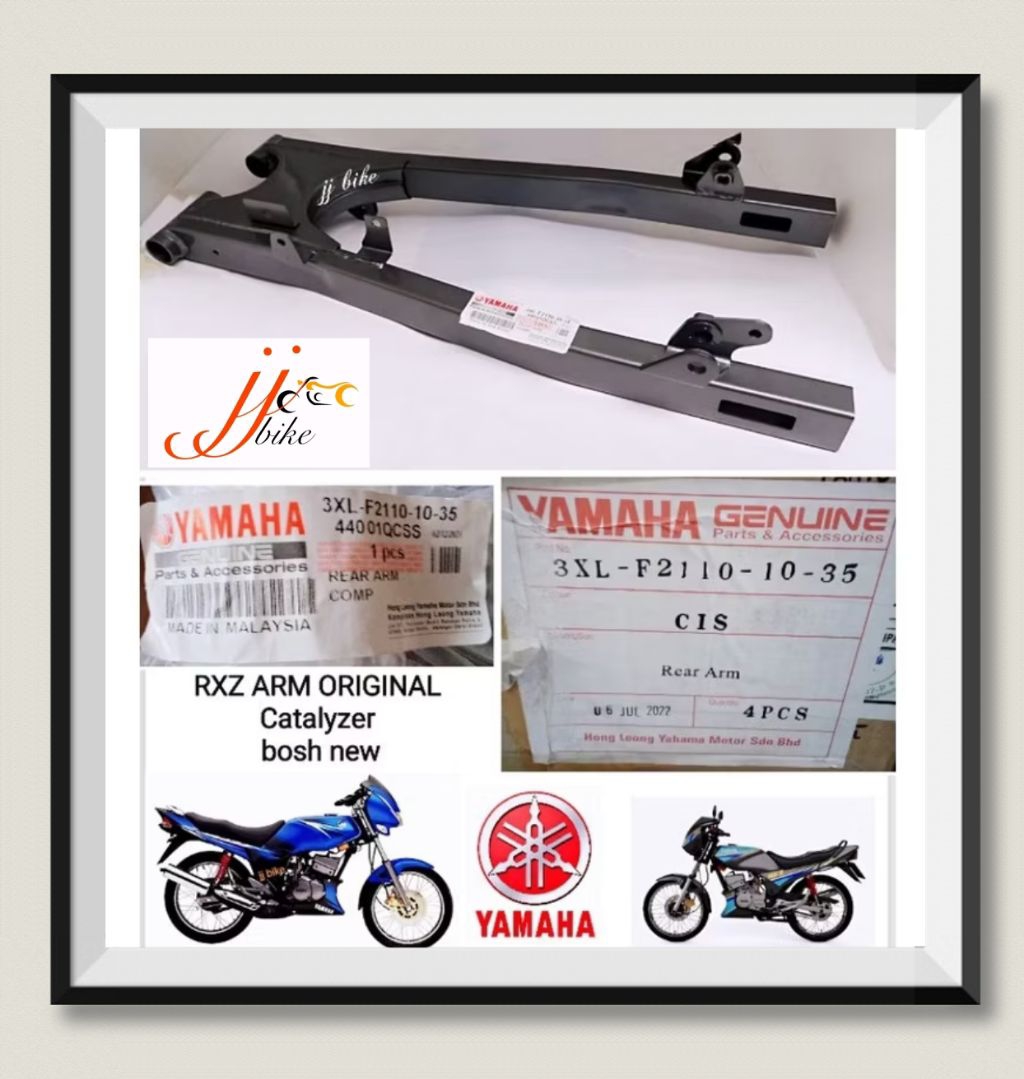 RXZ MILI CATALYZER ARM SET BELAKANG REAR FORK YAMAHA RXZ135 ARM SET ...