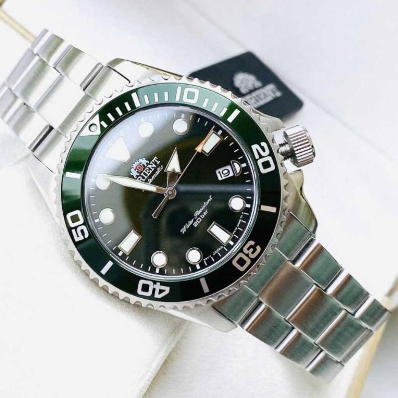 ORIENT RA-AC0K02E MECHANICAL SPORTS DIVER 200M F6722 43.4MM STAINLESS ...