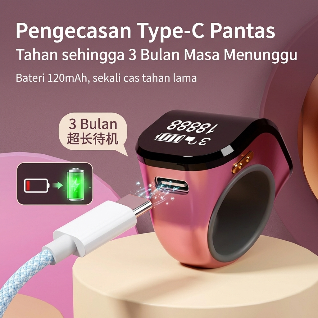 New second generation intelligent chanting counter for Muslim Zikr ...