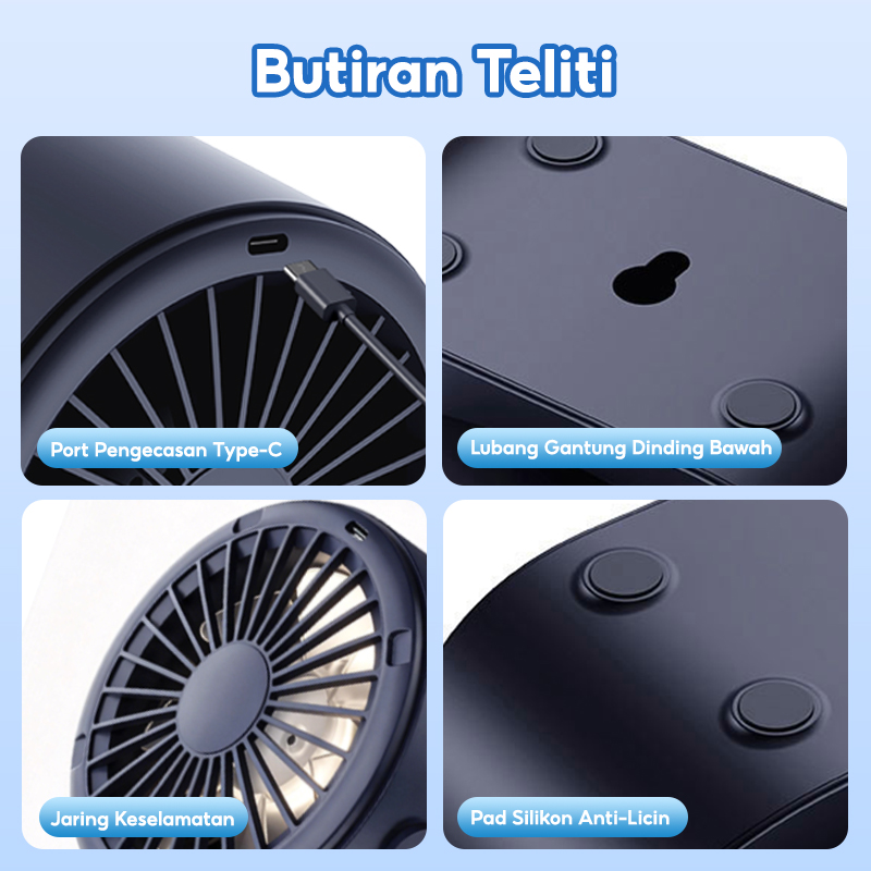 MODOFO 2026 New High Speed Desktop Fan 100 Speed Digital LED Display ...