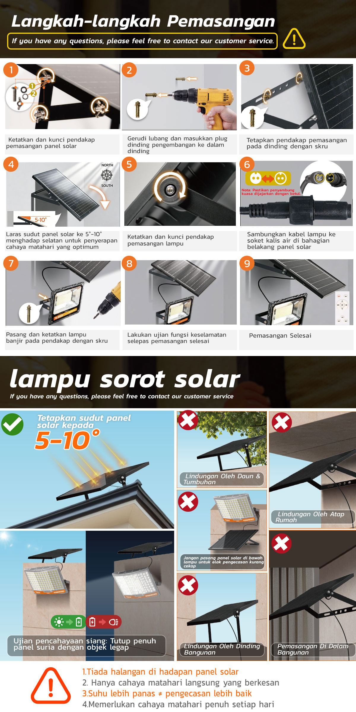 MODI Solar Ceiling Light LED 200W 280W 400W with remote control Ceiling ...