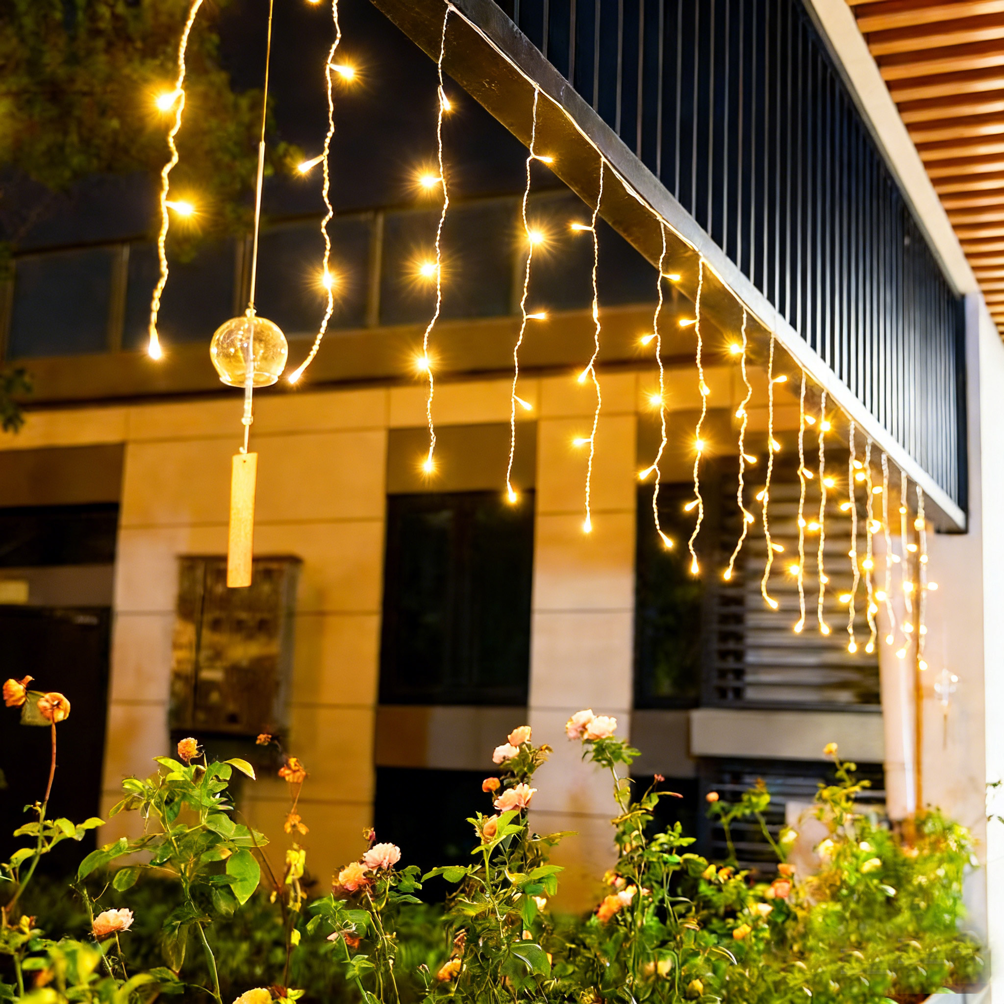 KL 5M Lampu Raya Star Moon Curtain Fairy Lamp LED Strip Light for Room ...