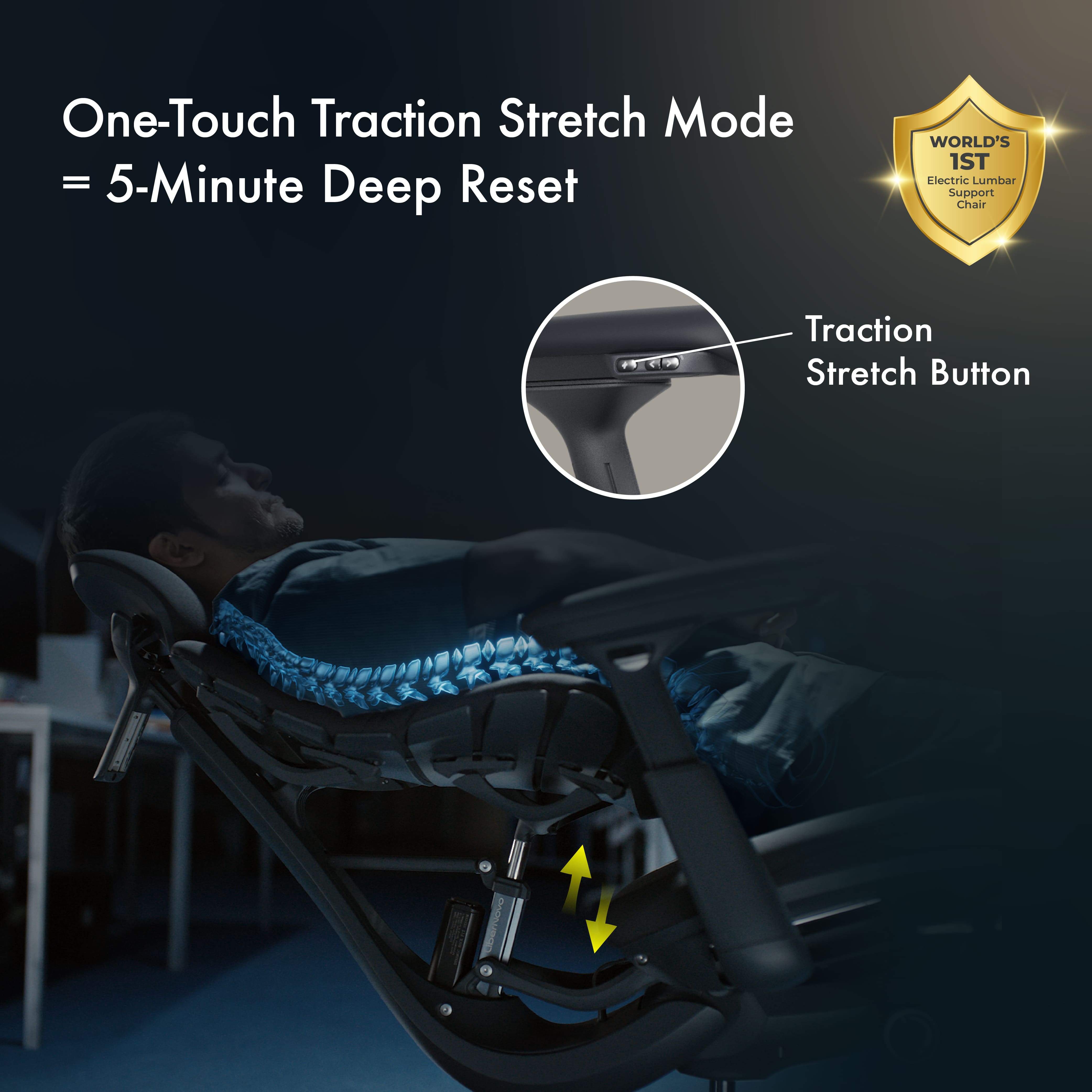 LiberNovo Omni|World's 1st Dynamic Ergonomic Chair|Adjustable Headrest ...