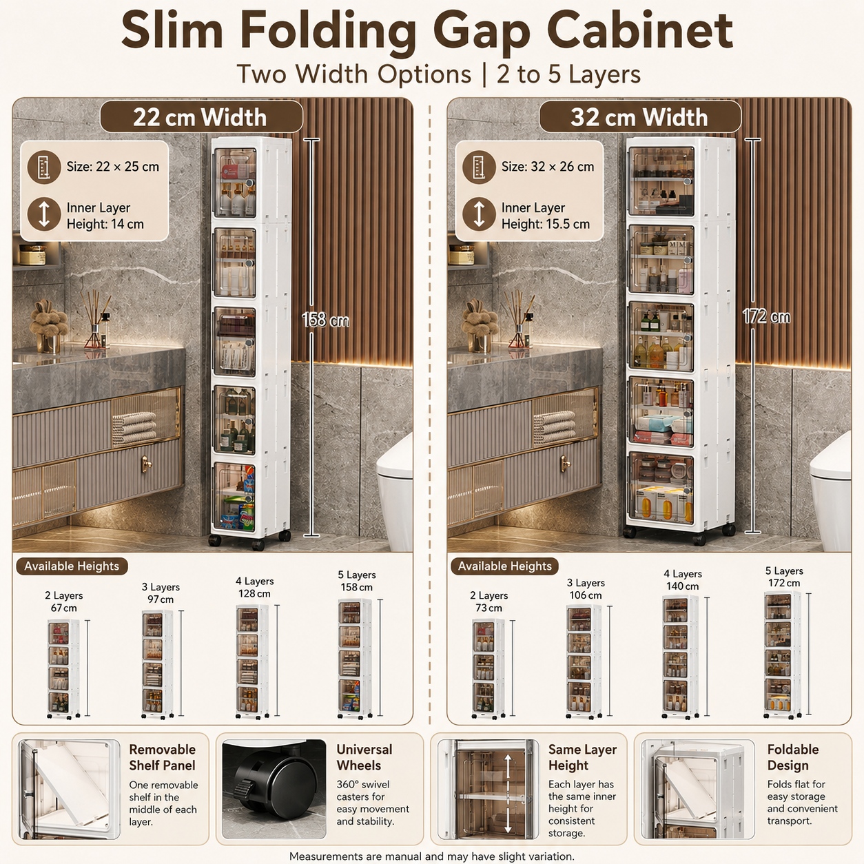IKEA Plastic Drawer Gap Organizer Drawer for Kitchen and Bathroom ...