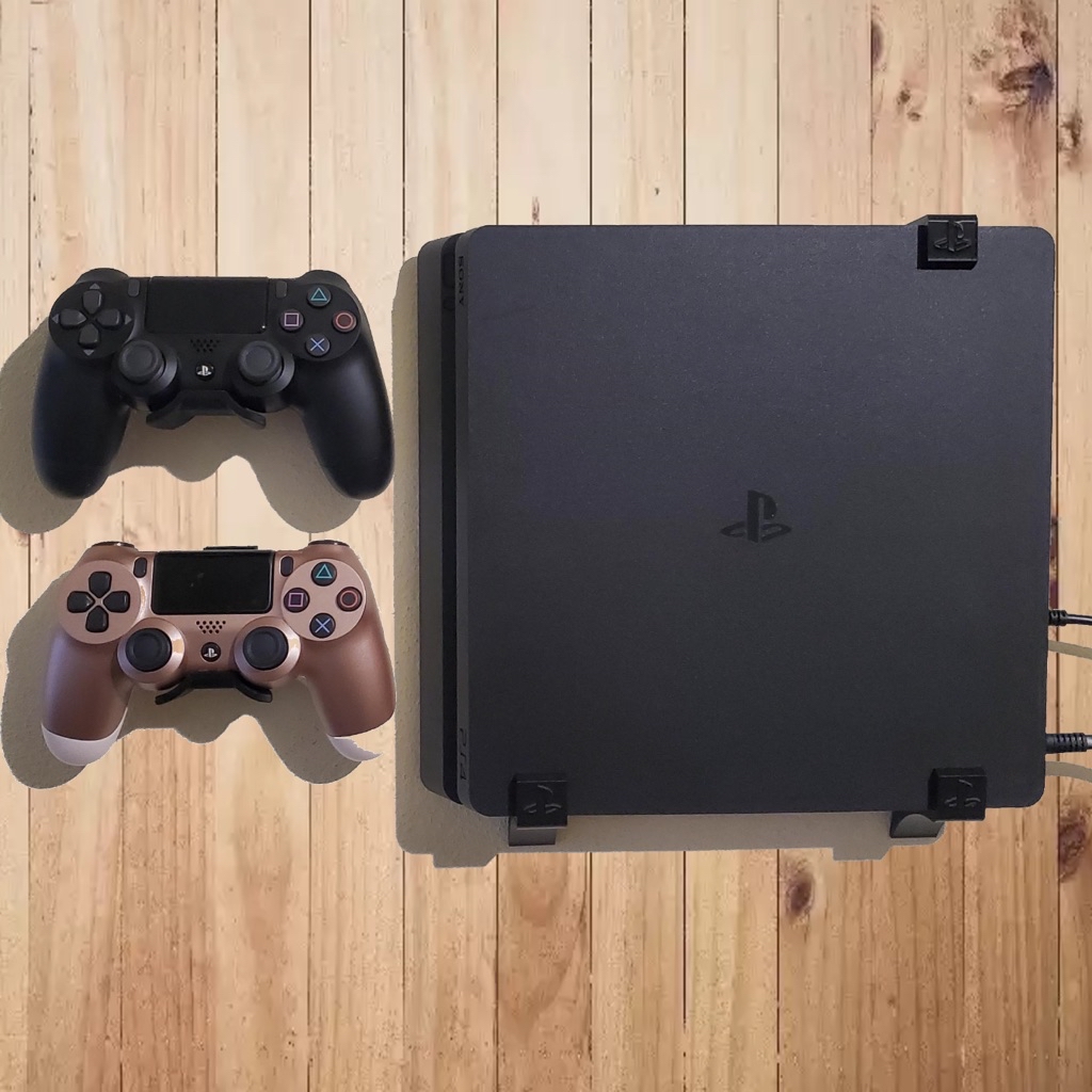 PS4 Slim Wall Mount ( MOUNT ONLY ) | Shopee Malaysia
