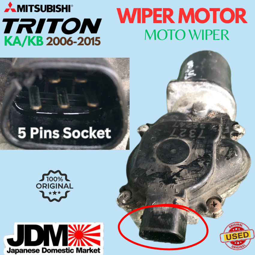 Used Front Wiper Motor Fit For MITSUBISHI Triton KA/KB 2005-2014 ...